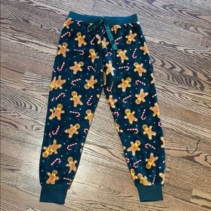 Gingerbread and Candy Cane Pajama Pants